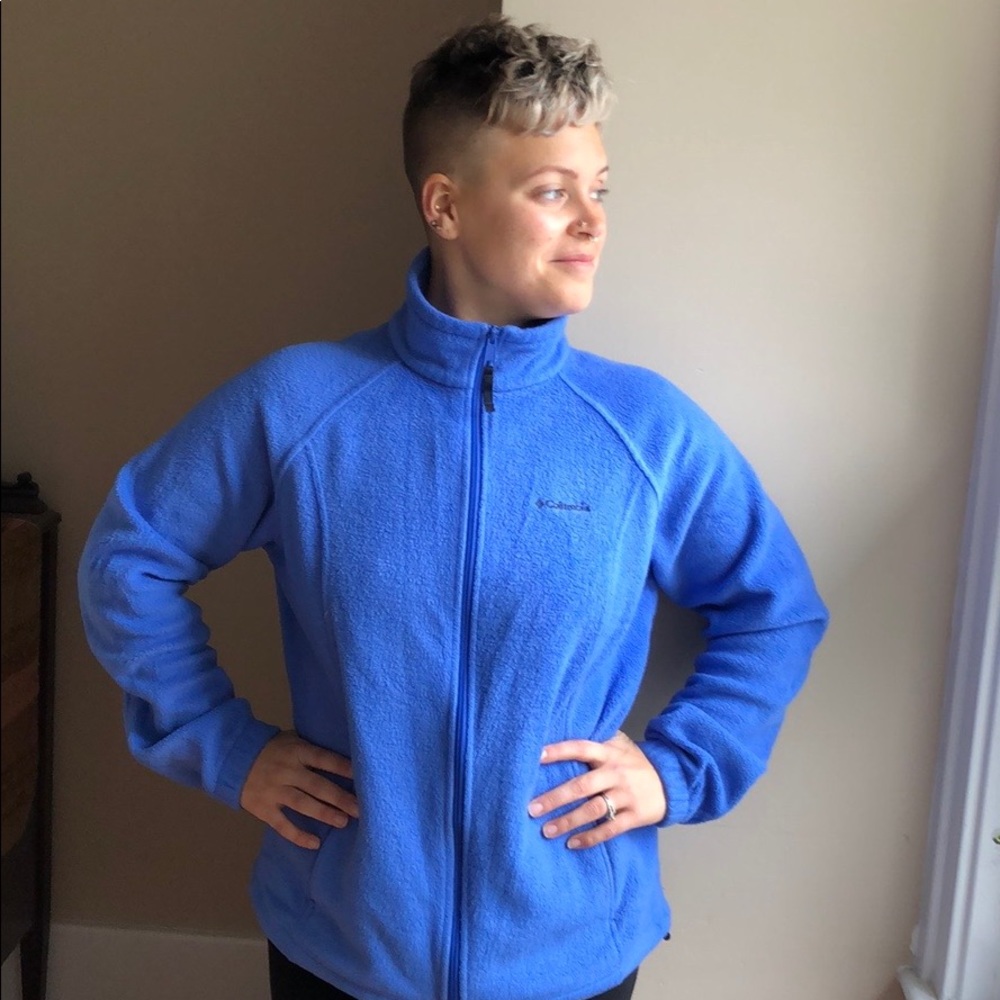 Columbia blue full zip